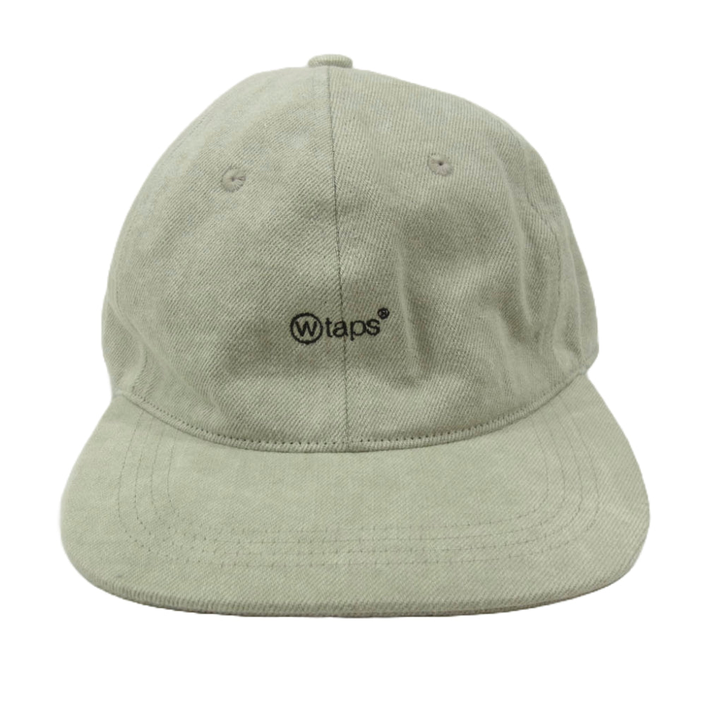 WTAPS ダブルタップス 21AW 212HCDT-HT06 T-6H 02 CAP COTTON. DENIM キャップ 帽子 ベージュ系 X00【極上美品】【中古】