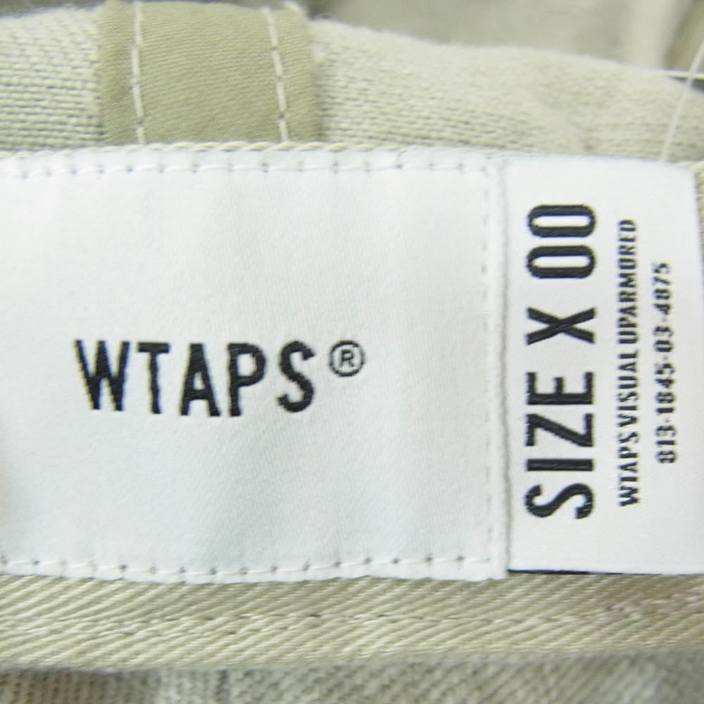 WTAPS ダブルタップス 21AW 212HCDT-HT06 T-6H 02 CAP COTTON. DENIM キャップ 帽子 ベージュ系 X00【極上美品】【中古】