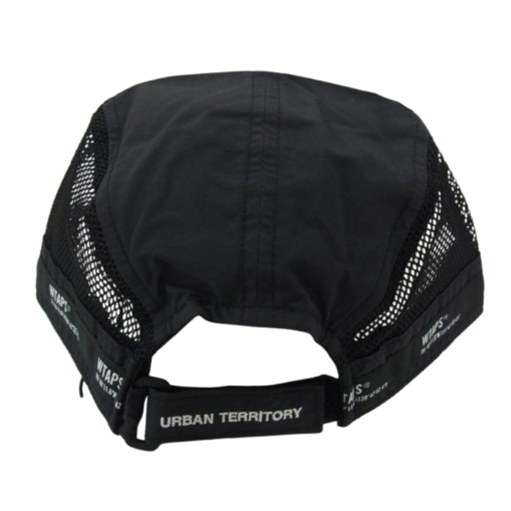 WTAPS ダブルタップス 22SS 221HCDT-HT10 NYLON TUSSAH ナイロン タッサー キャップ 帽子 ブラック系【新古品】【未使用】【中古】