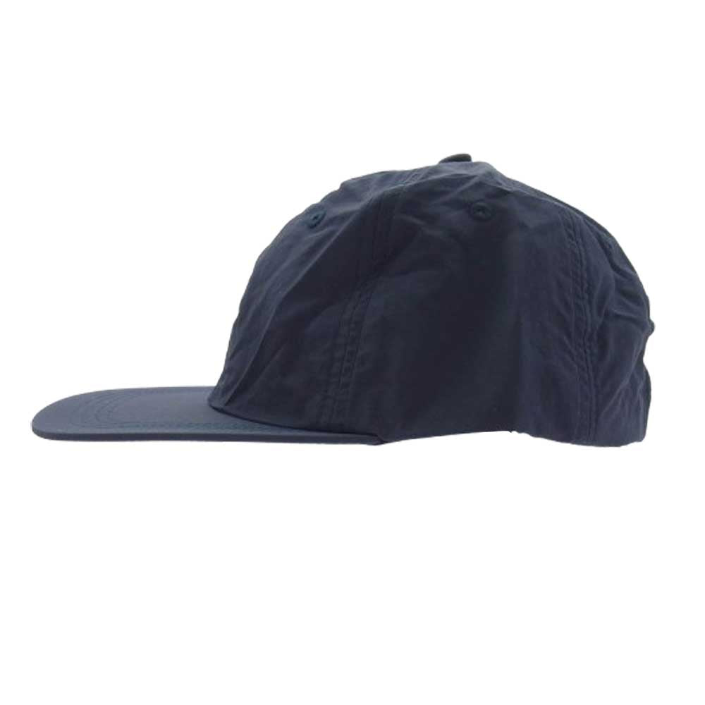 WTAPS ダブルタップス 23SS 231HCDT-HT03 T-6H 01 CAP .NYLON .TUSSAH ナイロン キャップ WT ロゴ ネイビー系【新古品】【未使用】【中古】