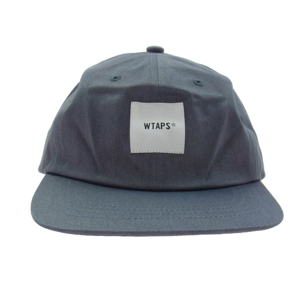 WTAPS ダブルタップス 21SS 211HCDT-HT07 T-6L 02 CAP COTTON. Twill コットン ツイル パネル キャップ 帽子 GRAY【新古品】【未使用】【中古】