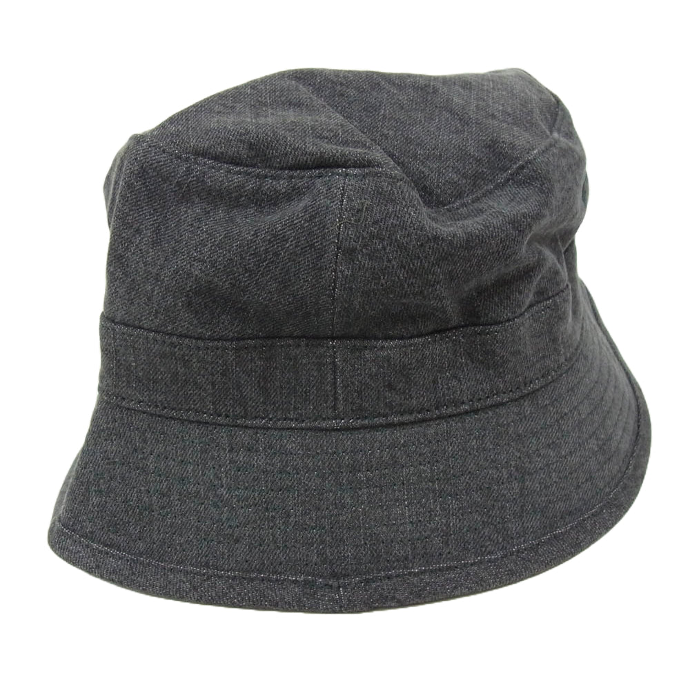 WTAPS ダブルタップス 21AW 212HCDT-HT19 EX43 BUCKET 02 COTTON DENIM コットン デニム バケットハット ブラック系 X04【新古品】【未使用】【中古】