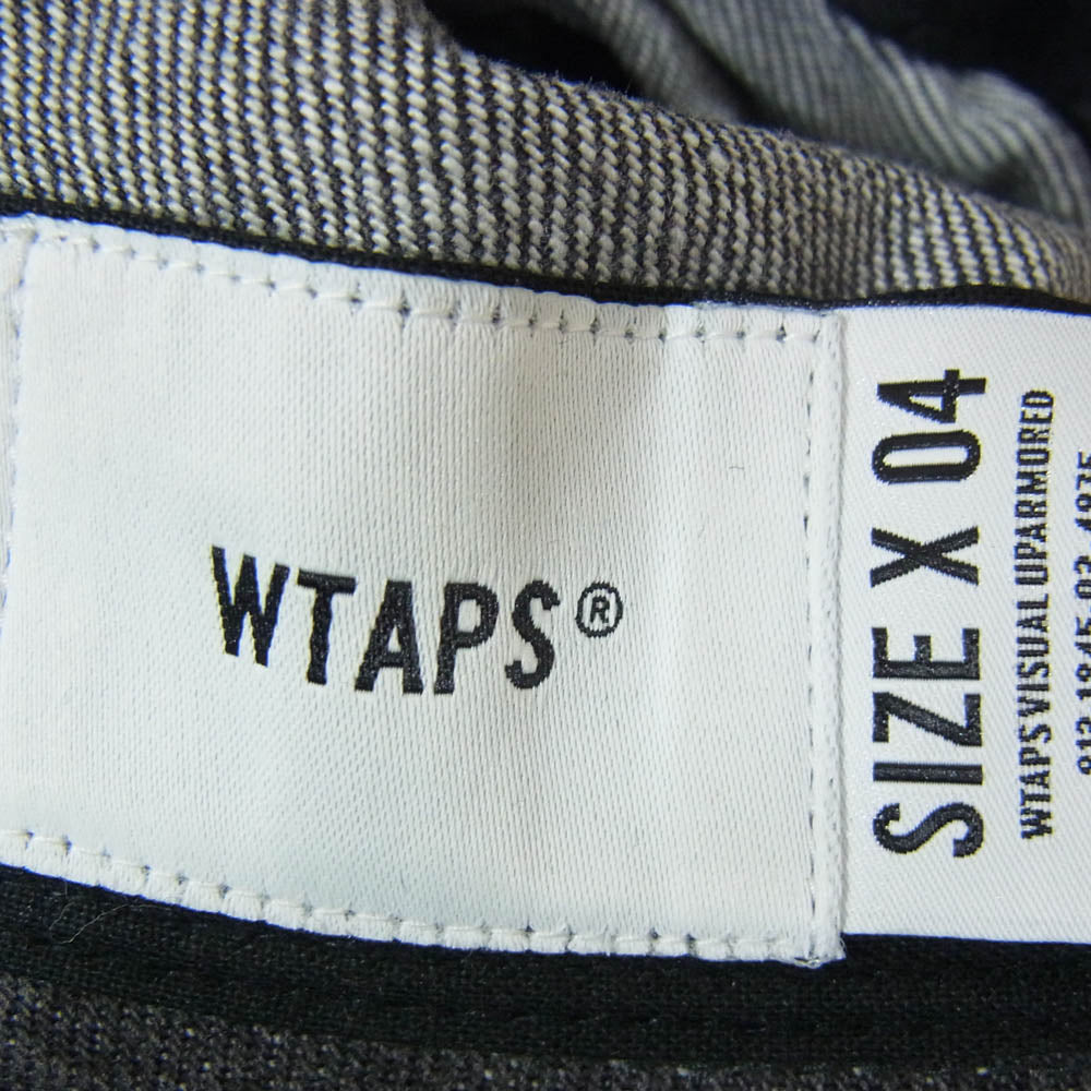 WTAPS ダブルタップス 21AW 212HCDT-HT19 EX43 BUCKET 02 COTTON DENIM コットン デニム バケットハット ブラック系 X04【新古品】【未使用】【中古】