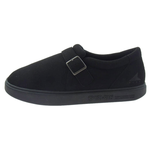 DESCENDANT ディセンダント × foot the coacher フットザコーチャー 242ASDS-FW01 ONE STRAP TRI-PAD シューズ ブラック系 6【極上美品】【中古】
