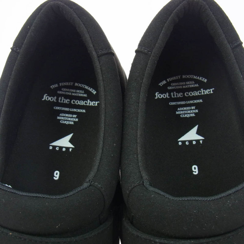 DESCENDANT ディセンダント × foot the coacher フットザコーチャー 