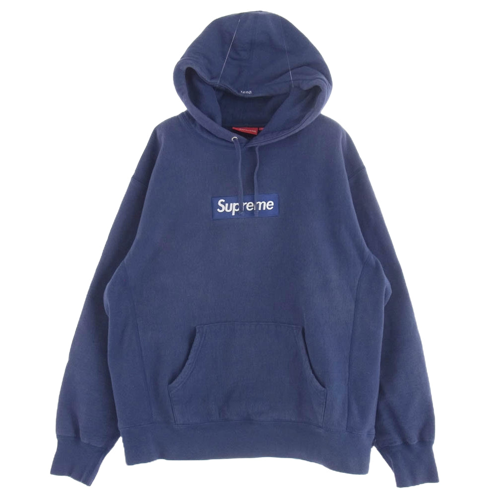 Supreme シュプリーム 21AW Box Logo Hooded Sweatshirt ボックスロゴ スウェット パーカー フーディ パープル系 M パープル系 M【中古】