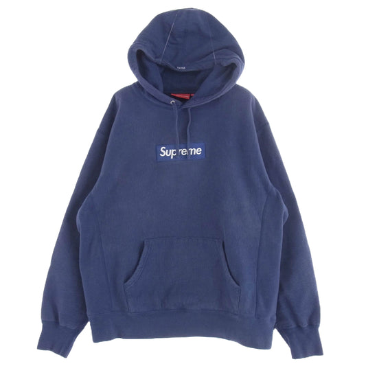 Supreme シュプリーム 21AW Box Logo Hooded Sweatshirt ボックスロゴ スウェット パーカー フーディ パープル系 M パープル系 M【中古】