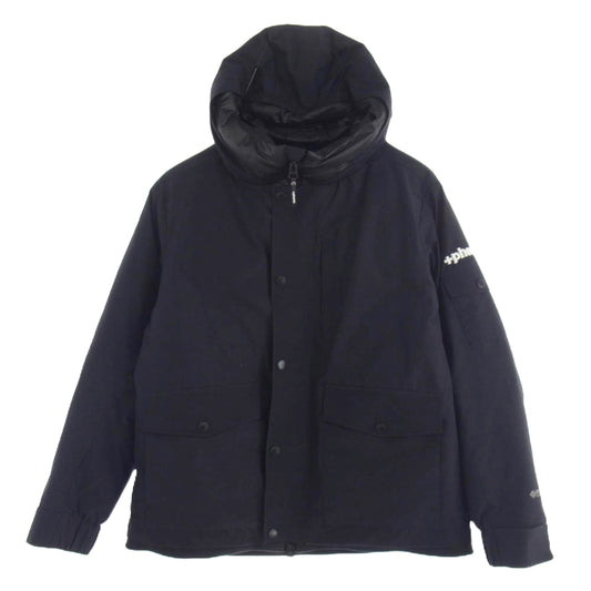 プラスフェニックス POO-21036 GORE-TEX INFINIUM down jacket WINDSTOPPER ゴアテックスインフィニアム ダウン ジャケット ブラック系 M【中古】