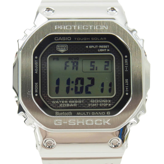 G-SHOCK ジーショック CASIO カシオ フルメタル GMW-B5000D-1JF 時計 ウォッチ シルバー系【新古品】【未使用】【中古】