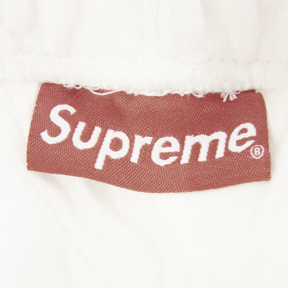 Supreme シュプリーム 18AW Quilted Sweatpant キルティング スウェット パンツ ホワイト系 M【中古】