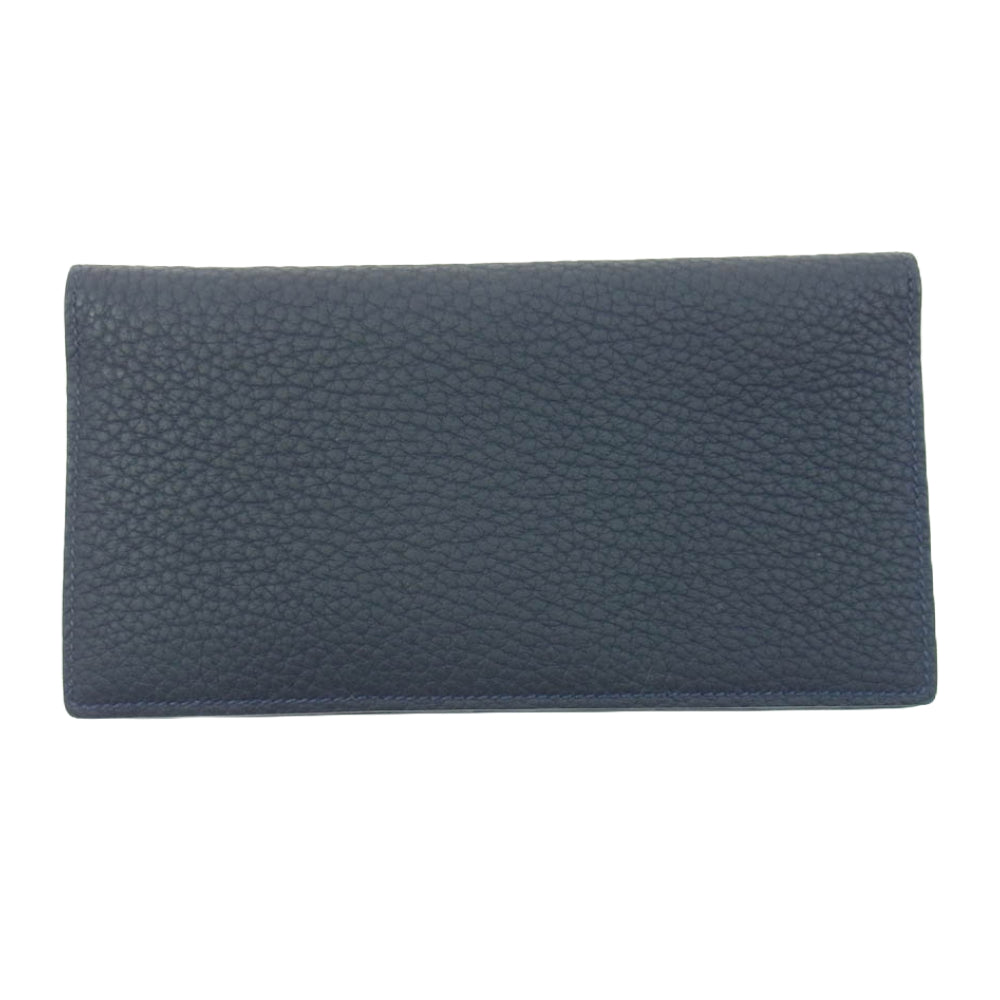 MAISON TAKUYA メゾンタクヤ MCC2 Multi CC Wallet  二つ折り レザー 財布 長財布 Midnight Blue ミッドナイトブルー ネイビー系【新古品】【未使用】【中古】
