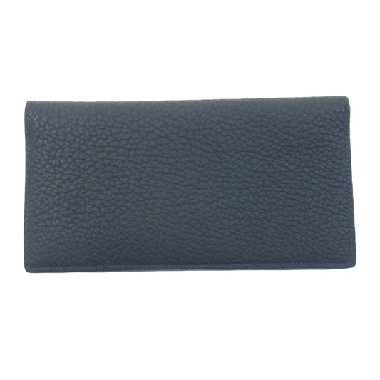 MAISON TAKUYA メゾンタクヤ MCC2 Multi CC Wallet  二つ折り レザー 財布 長財布 Midnight Blue ミッドナイトブルー ネイビー系【新古品】【未使用】【中古】