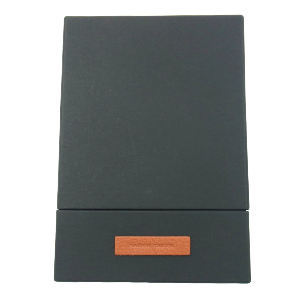 MAISON TAKUYA メゾンタクヤ MCC2 Multi CC Wallet  二つ折り レザー 財布 長財布 Midnight Blue ミッドナイトブルー ネイビー系【新古品】【未使用】【中古】