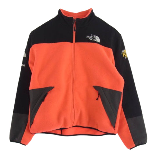 Supreme シュプリーム × THE NORTH FACE ノースフェイス 20SS NA719041 RTG FLEECE JACKET フリース ジャケット ピンク系 ブラック系 M【中古】
