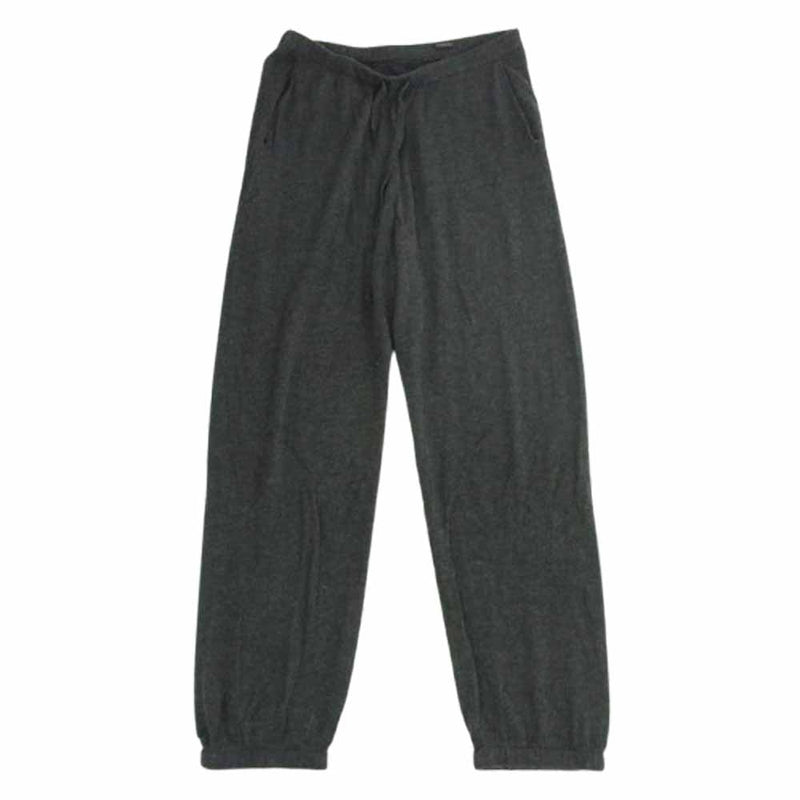 COMOLI コモリ 23SS X01-06006 カシミヤ シルク ニット パンツ グレー系 3【中古】
