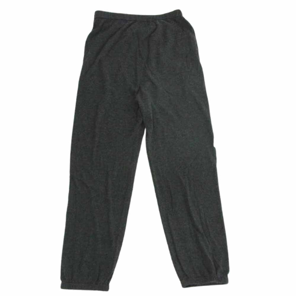 COMOLI コモリ 23SS X01-06006 カシミヤ シルク ニット パンツ グレー系 3【中古】