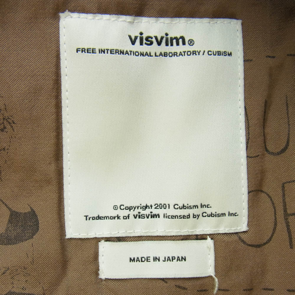 VISVIM ビズビム 17AW 0117205013010 NAPIER DRIVING COAT ドライビング コート ブラック系 1【中古】