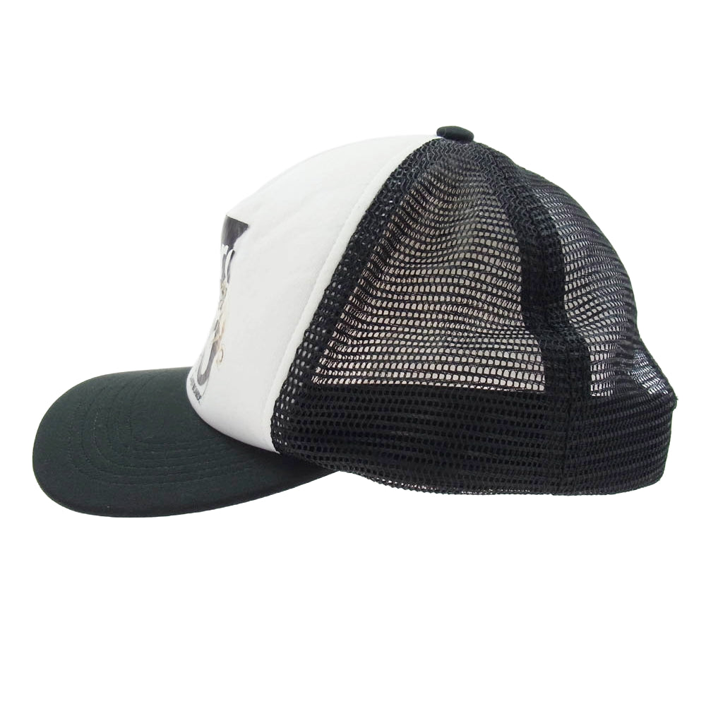 Supreme シュプリーム 22SS ANTI HERO Mesh Back 5-Panel Cap アンタイヒーロー メッシュ バック 5パネル キャップ ブラック系【中古】