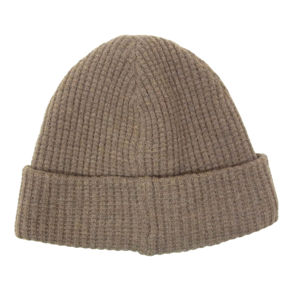 WTAPS ダブルタップス 20AW 202MADT-HT02 BEANIE 01 WOOL ウール ビーニー ニット帽 ブラウン系【中古】