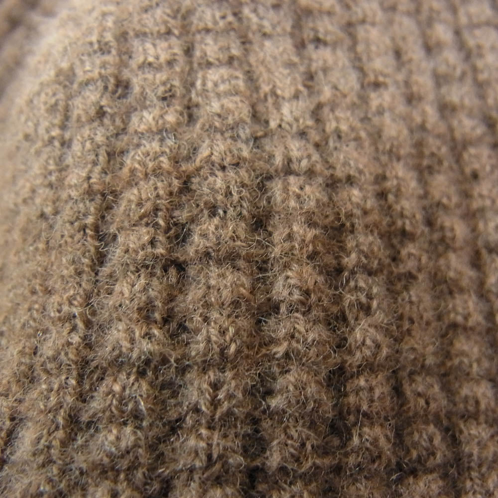 WTAPS ダブルタップス 20AW 202MADT-HT02 BEANIE 01 WOOL ウール ビーニー ニット帽 ブラウン系【中古】