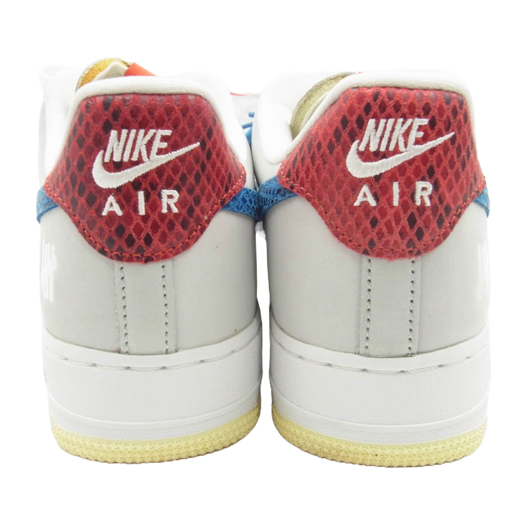 NIKE ナイキ DM8461-001 × UNDEFEATED アンディフィーテッド Air Force 1 Low White AF1 エアフォースワン ロー ホワイト White 26.5cm【新古品】【未使用】【中古】