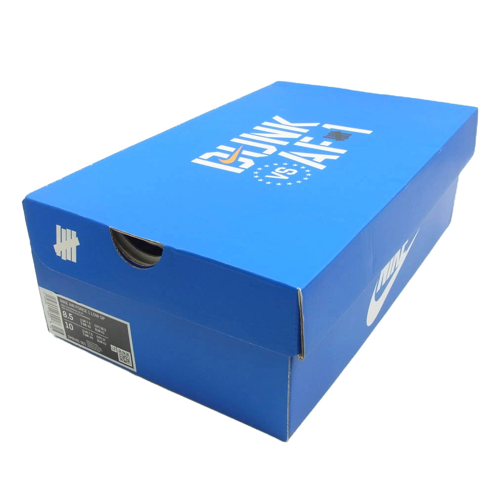 NIKE ナイキ DM8461-001 × UNDEFEATED アンディフィーテッド Air Force 1 Low White AF1 エアフォースワン ロー ホワイト White 26.5cm【新古品】【未使用】【中古】