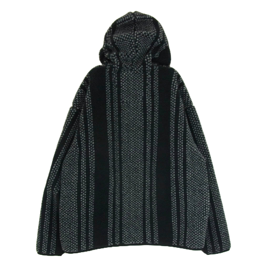 DESCENDANT ディセンダント 24AW HH52451DC HELLY HANSEN ヘリーハンセン SPICOLI HOODED JACKET FIBERPILE フーデッド パイル メキシコ ジャケット ジップアップ パーカー フーディ ブラック系 M【中古】