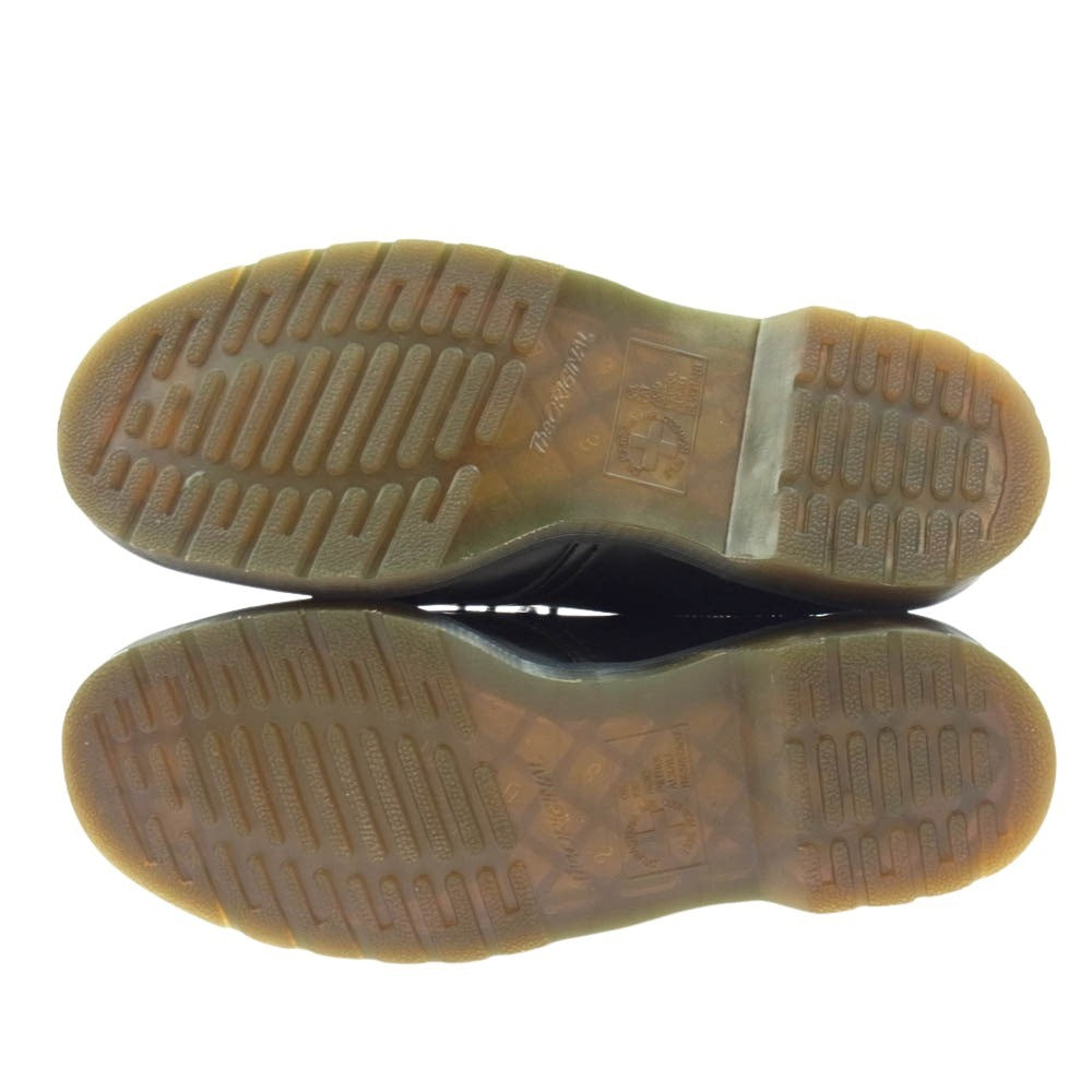 Dr.Martens ドクターマーチン 10085001 1461 3EYE SHOE 3 ホール レザー ブーツ シューズ ブラック系 UK8【美品】【中古】