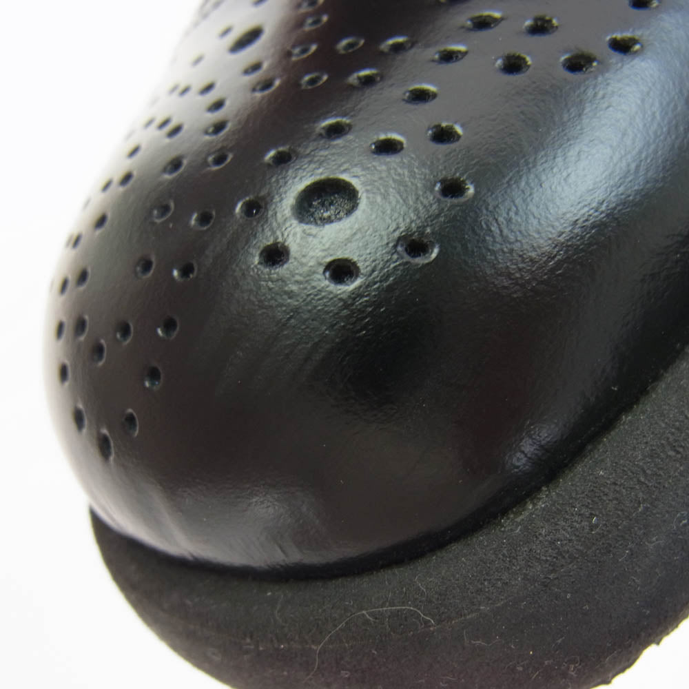 tricot COMME des GARCONS トリココムデギャルソン ウィングチップ レースアップ シューズ ブラック系 23.5cm【中古】