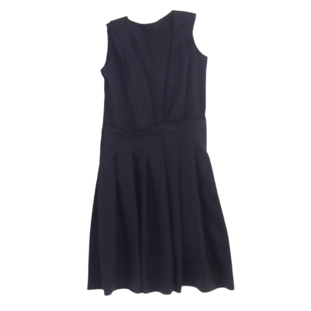 COMME des GARCONS コムデギャルソン 19AW RD-A005 AD2019 コムコム カットオフ ノースリーブ ワンピース ダークネイビー系 L【中古】