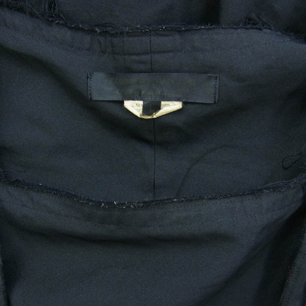 COMME des GARCONS コムデギャルソン 19AW RD-A005 AD2019 コムコム カットオフ ノースリーブ ワンピース ダークネイビー系 L【中古】