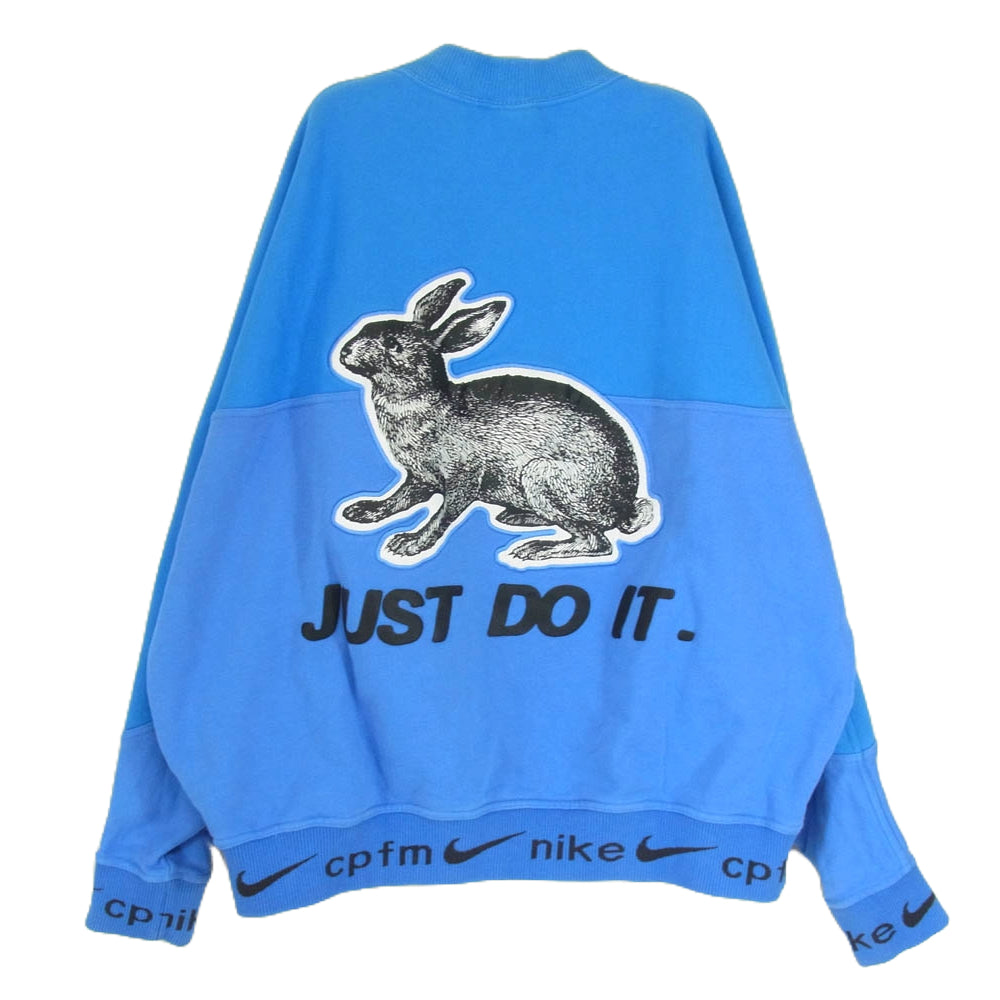 NIKE ナイキ CL5370-435 × CPFM CACTUS PLANT FLEA MARKET カクタス プラント フリー マーケット タートル 亀 スウェット トレーナー ブルー系 L【中古】
