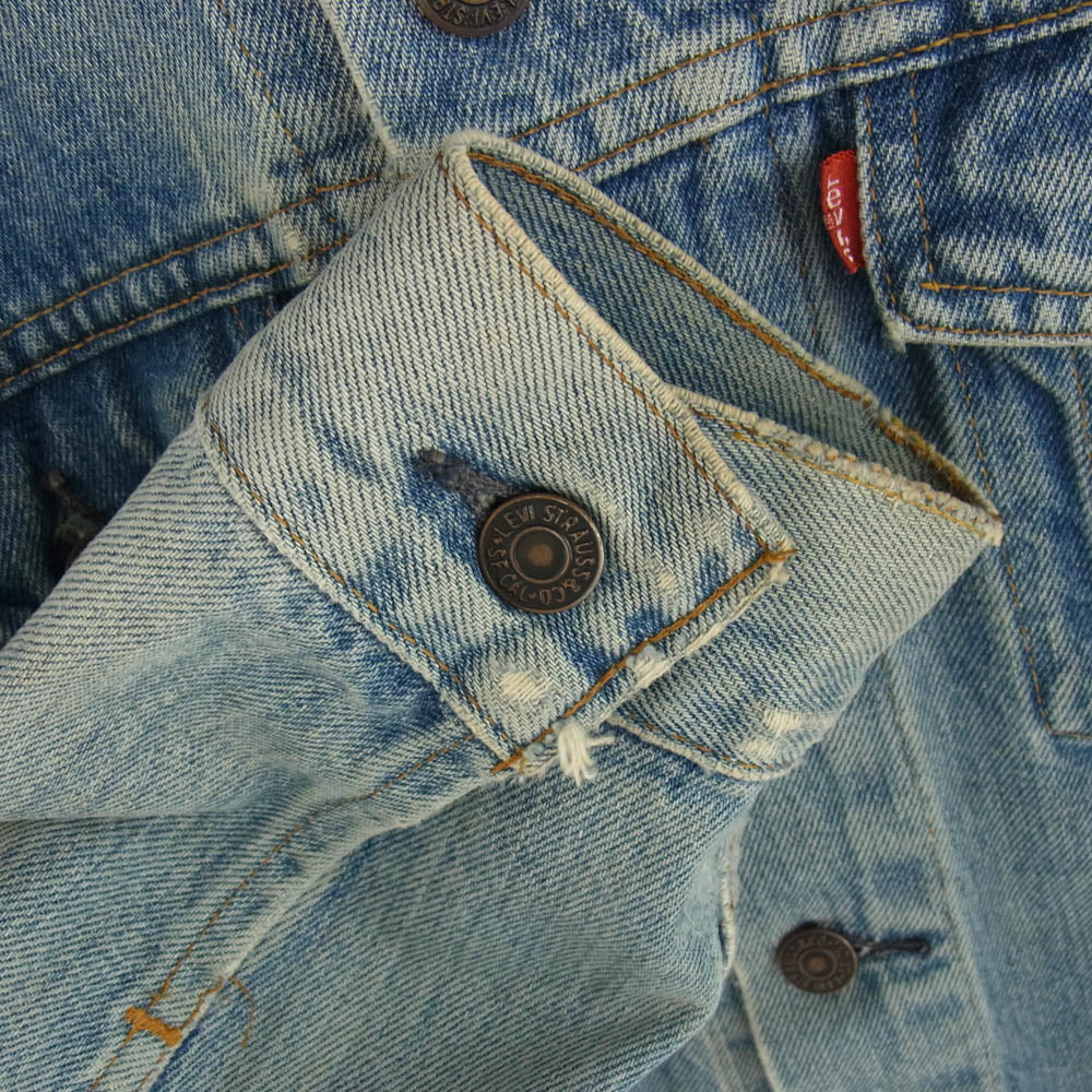 Levi's リーバイス 70505-0211 Small e 80s ボタン裏無し ヴィンテージ デニム ジャケッ インディゴブルー系 40【中古】
