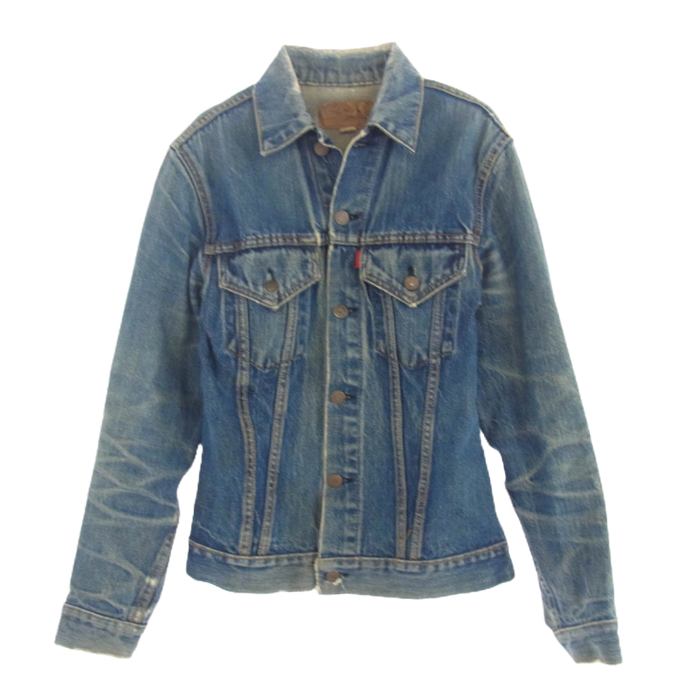 Levi's リーバイス 70505 BIG E 60S ボタン裏ツメ ヴィンテージ デニム ジャケット インディゴブルー系【中古】