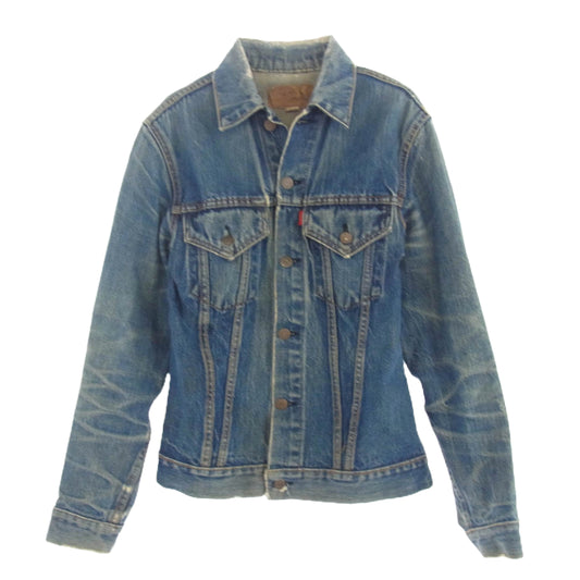 Levi's リーバイス 70505 BIG E 60S ボタン裏ツメ ヴィンテージ デニム ジャケット インディゴブルー系【中古】