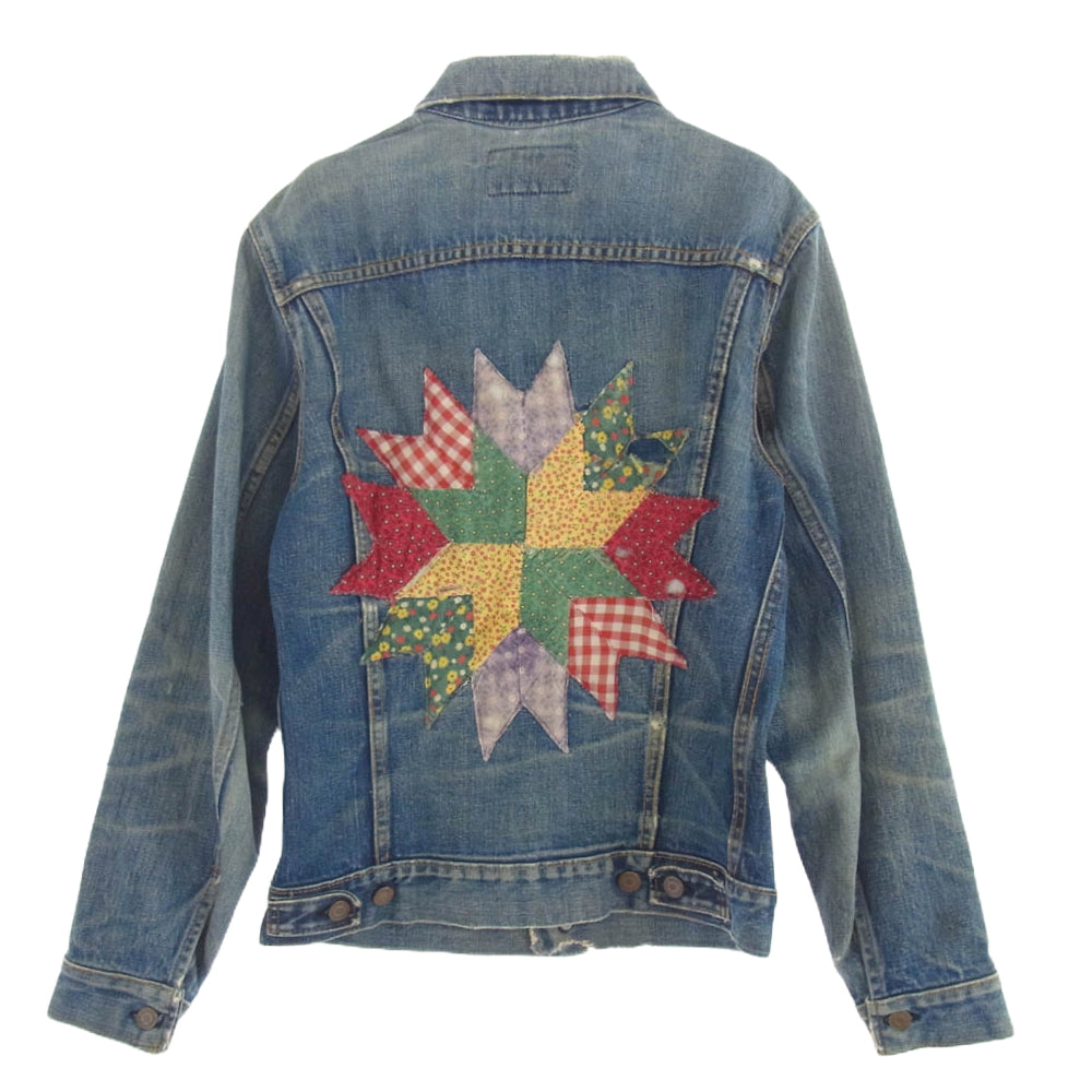 Levi's リーバイス 70505 BIG E 60S ボタン裏ツメ ヴィンテージ デニム ジャケット インディゴブルー系【中古】