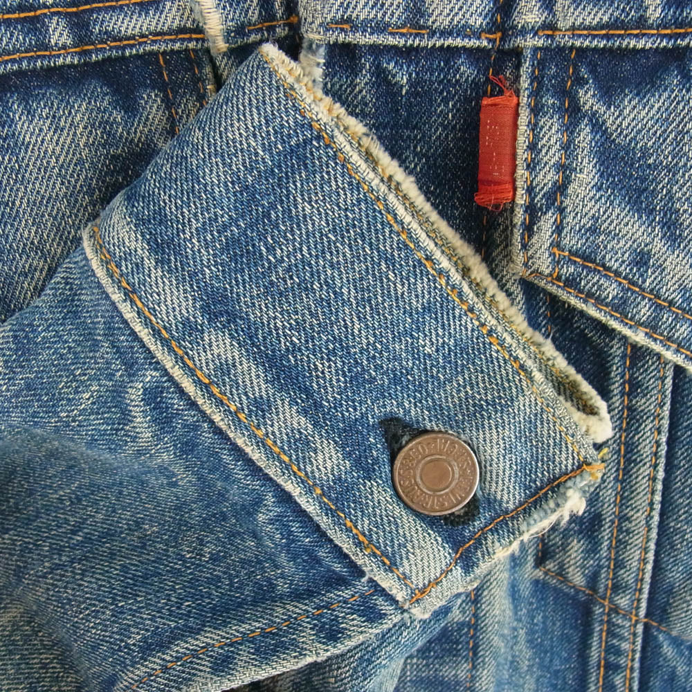 Levi's リーバイス 70505 BIG E 60S ボタン裏ツメ ヴィンテージ デニム ジャケット インディゴブルー系【中古】