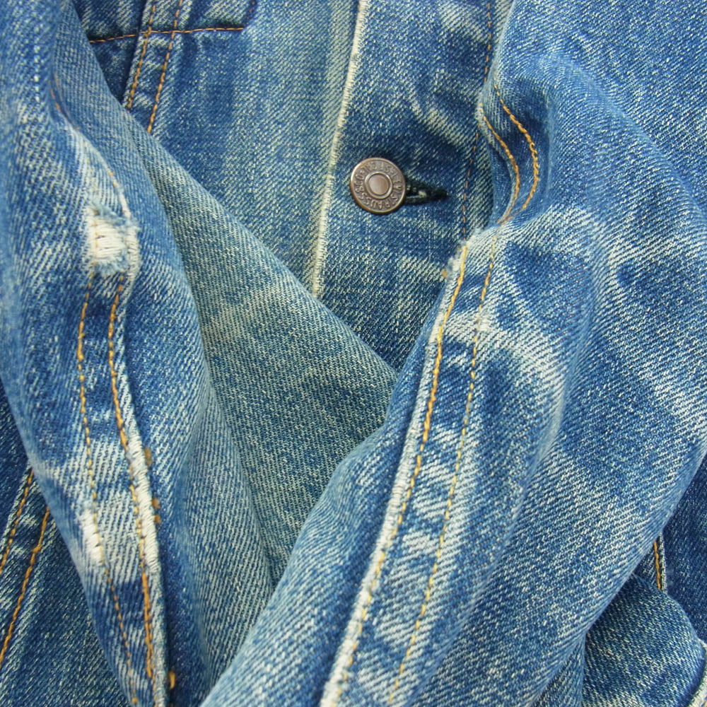 Levi's リーバイス 70505 BIG E 60S ボタン裏ツメ ヴィンテージ デニム ジャケット インディゴブルー系【中古】