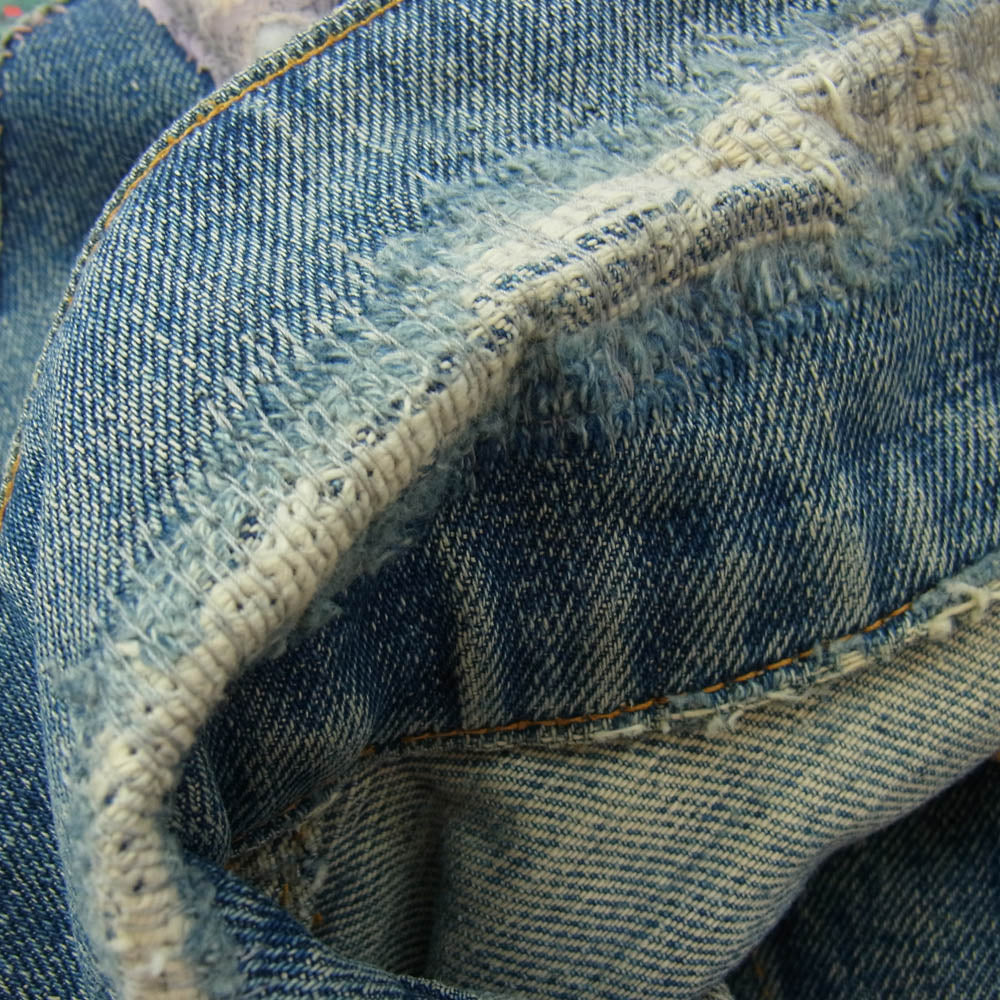 Levi's リーバイス 70505 BIG E 60S ボタン裏ツメ ヴィンテージ デニム ジャケット インディゴブルー系【中古】