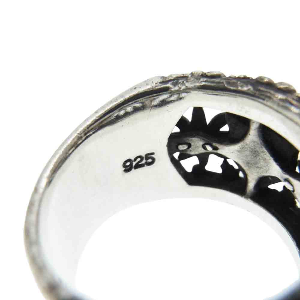 Justin Davis ジャスティンデイビス SRJ220 SACRED VINE サークレット ヴァイン レオパード リング シルバー系【中古】
