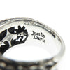 Justin Davis ジャスティンデイビス SRJ220 SACRED VINE サークレット ヴァイン レオパード リング シルバー系【中古】