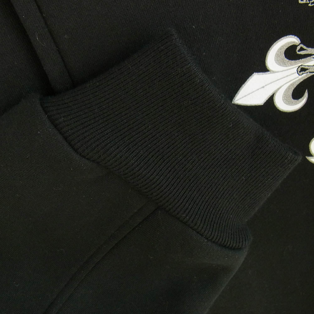 WOLFMAN B.R.S ウルフマンブラザーズ セイクリッド ウルフルーズ フィット スウェット ブルゾン ブラック系 M【中古】