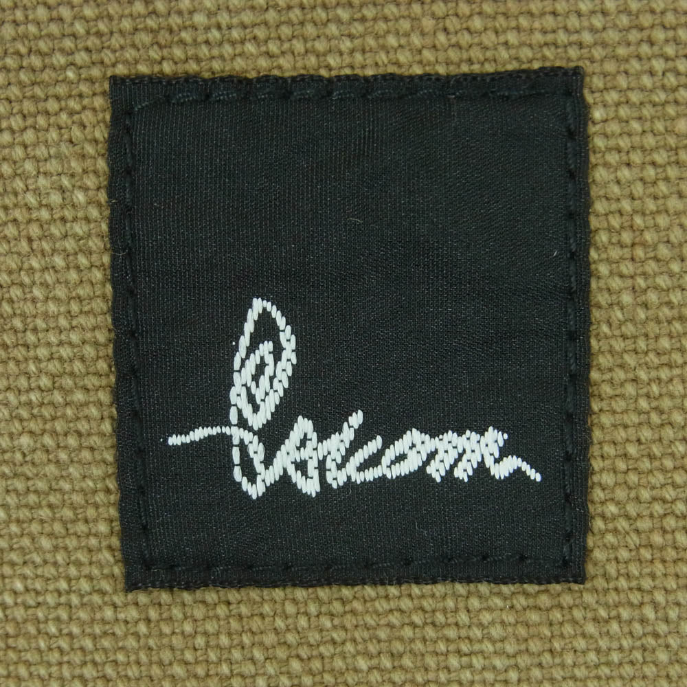 Psicom サイコム F.F VEST ダック ボア コットン ベスト 日本製 カーキ系 サンドベージュ系 M【美品】【中古】