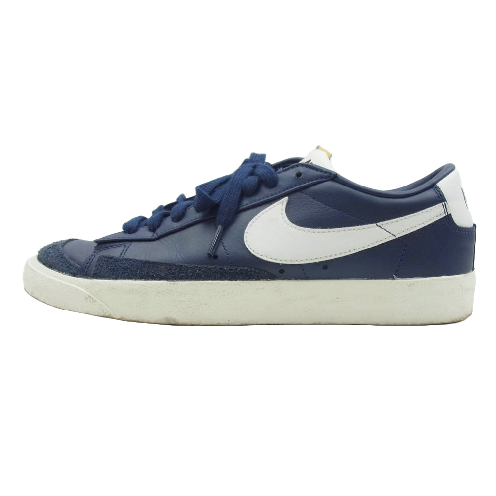 NIKE ナイキ DA6364-400 BLAZER LOW 77 VNTG ブレイザー ロー 77 ヴィンテージ ミッドナイト ネイビー ローカットスニーカー ネイビー系 26.5cm【中古】