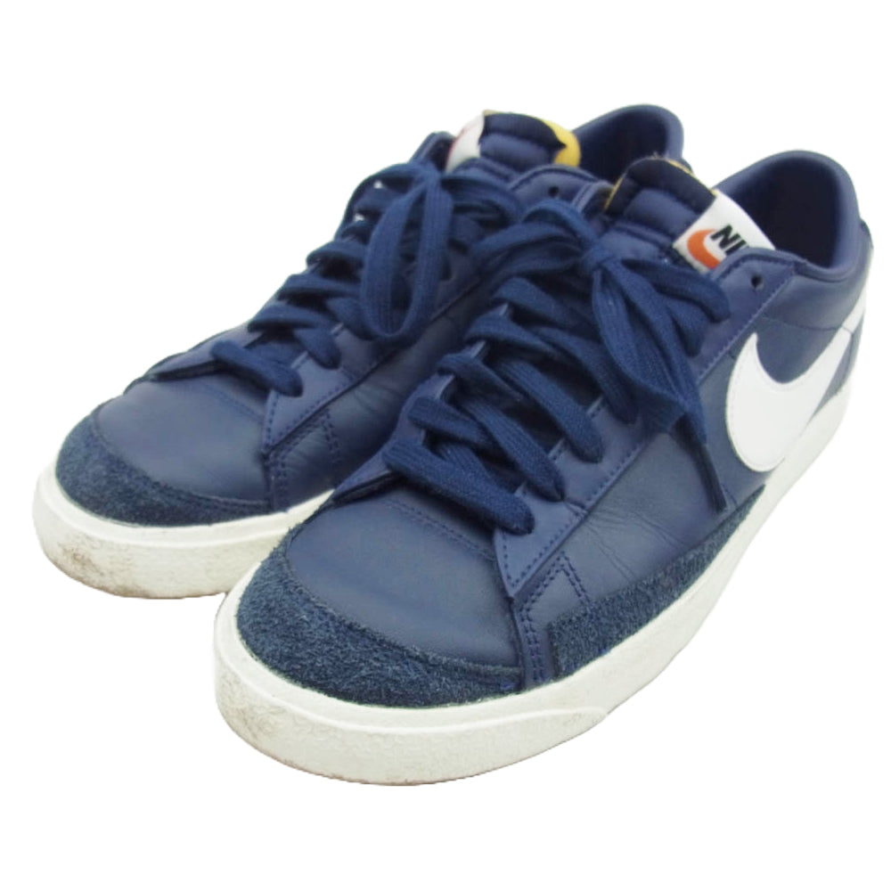 NIKE ナイキ DA6364-400 BLAZER LOW 77 VNTG ブレイザー ロー 77 ヴィンテージ ミッドナイト ネイビー ローカットスニーカー ネイビー系 26.5cm【中古】