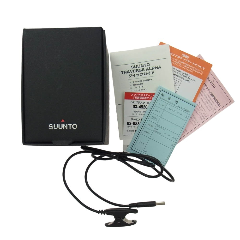 SUUNTO スント TRAVERSE ALPHA トラバース アルファ デジタル  腕時計【中古】