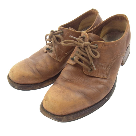 MAISON MARTIN MARGIELA メゾンマルタンマルジェラ 16AW S57WQ0061 22ライン ダービー レザーシューズ ブラウン系 41【中古】