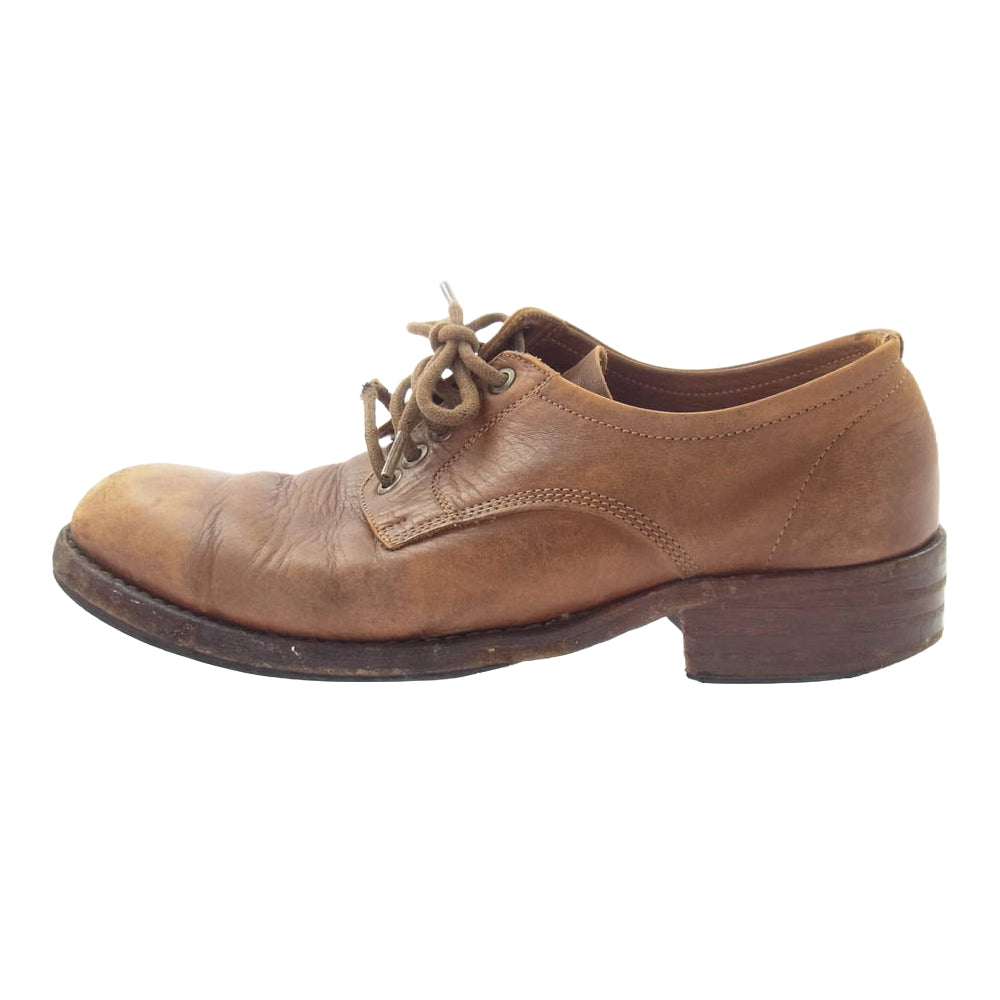 MAISON MARTIN MARGIELA メゾンマルタンマルジェラ 16AW S57WQ0061 22ライン ダービー レザーシューズ ブラウン系 41【中古】