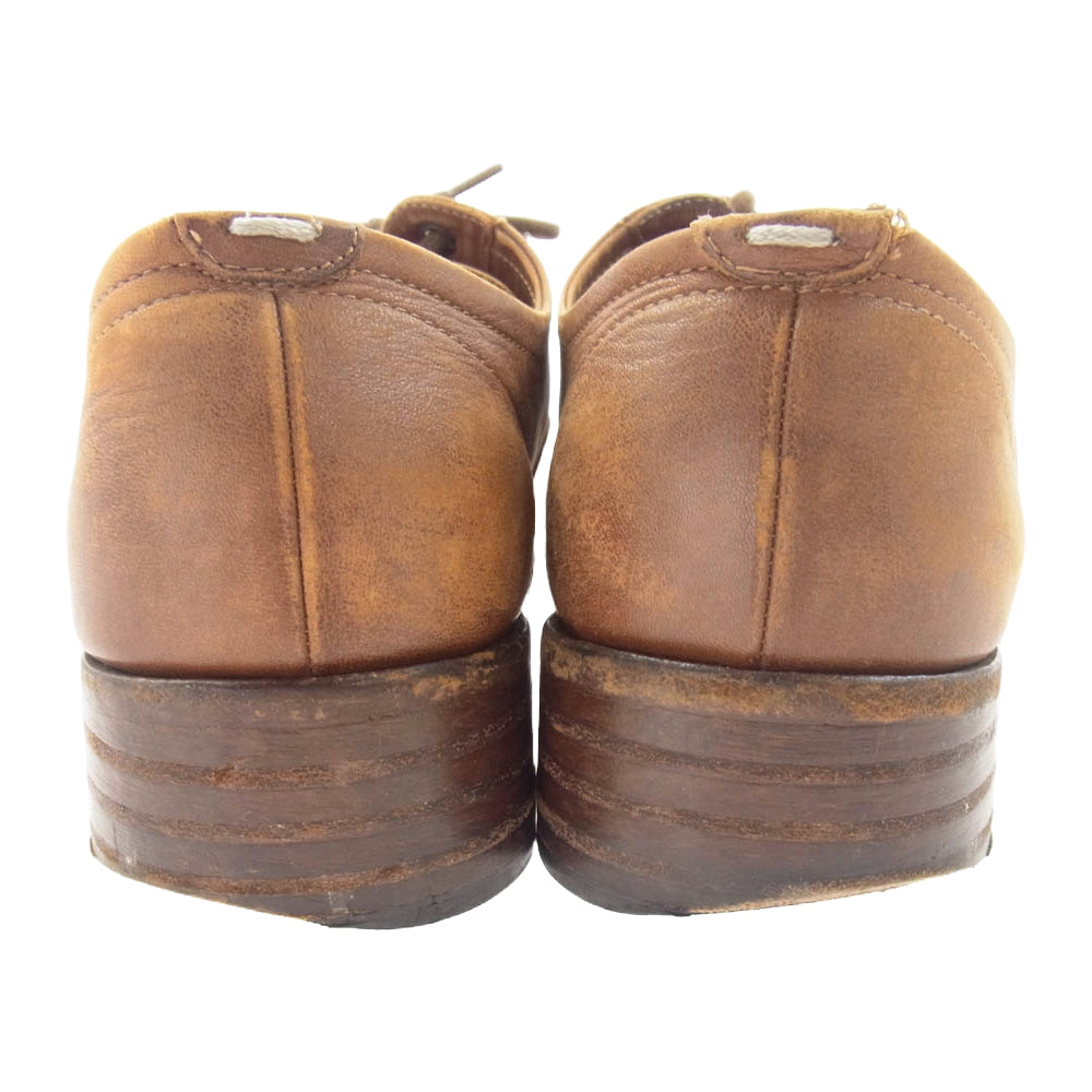 MAISON MARTIN MARGIELA メゾンマルタンマルジェラ 16AW S57WQ0061 22ライン ダービー レザーシューズ ブラウン系 41【中古】