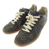 MAISON MARGIELA メゾンマルジェラ S57WS0236 REPLICA レプリカ 22ライン ジャーマントレーナー スニーカー ブラック系 カーキ系 41【中古】